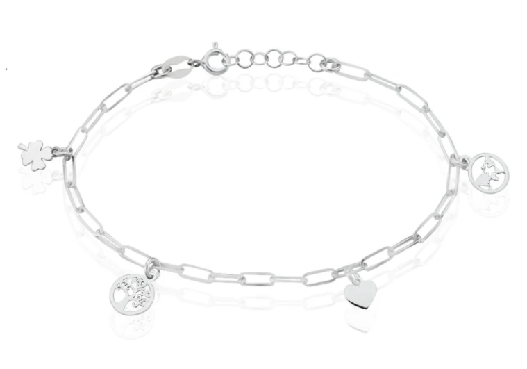 Bracelet Argent Blanc