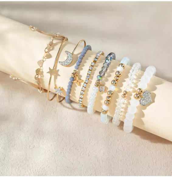 Collection de bracelets
