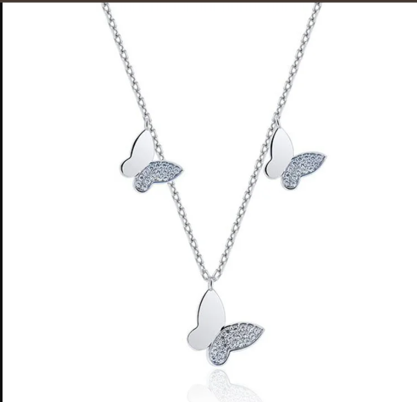 Collier Hilarionne Argent Blanc Ambre